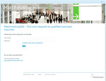 Tablet Screenshot of matchmaking365.com